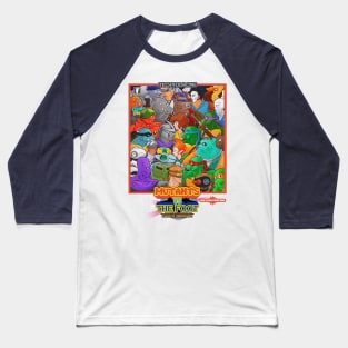 Mutants Vs The Foot Baseball T-Shirt